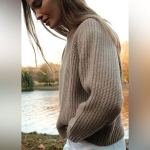 Yelabel The Label Le Wool Chunky Sweater
